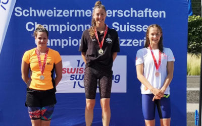 Première médaille aux championnats de Suisse