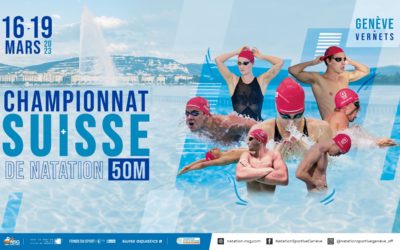 LE CHAMPIONNAT SUISSE DE NATATION EN GRAND BASSIN DE RETOUR AUX VERNETS POUR L’ÉDITION 2023 !